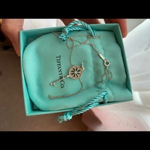 Tiffany & Co Daisy Key 18” chain sterling silver